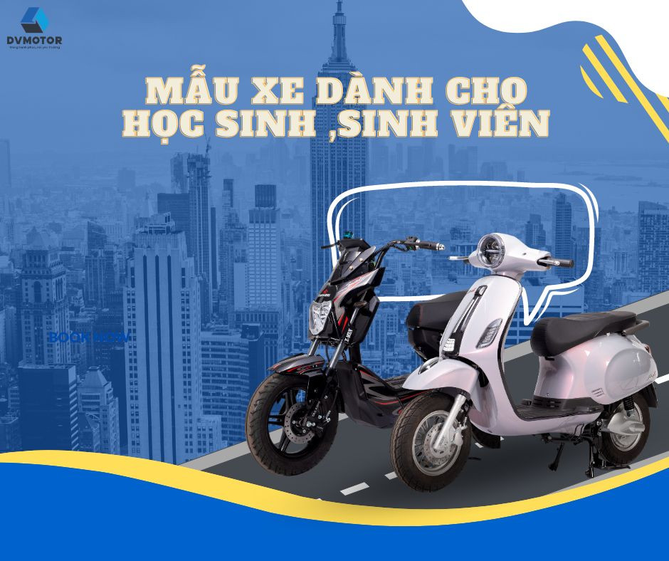 Xe điện chất lượng cao dành cho học sinh, sinh viên
