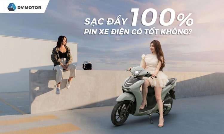 Sạc đầy 100% Pin Xe điện